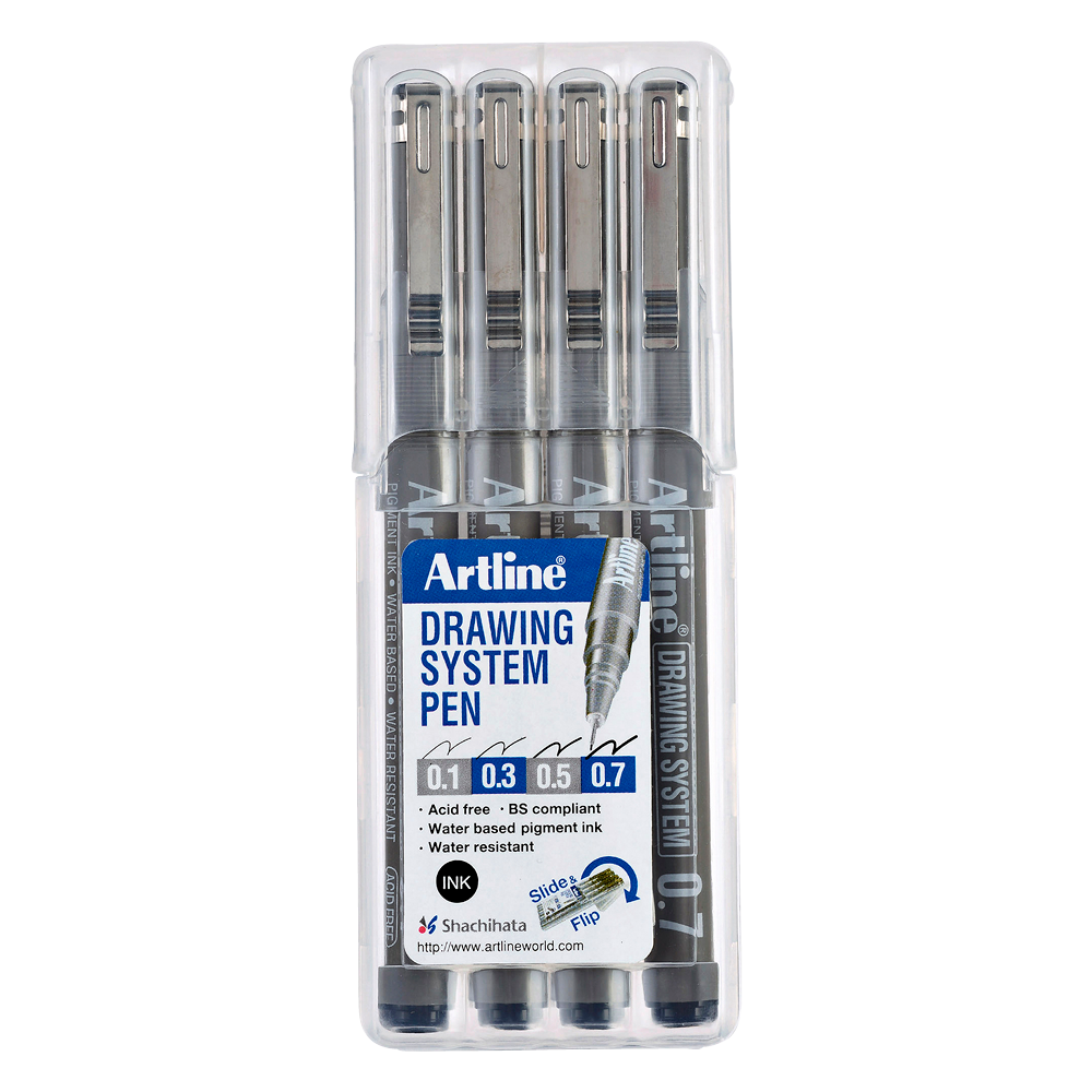 Artline technische fineliners
