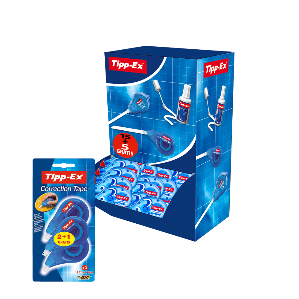 Tipp-Ex correctietapes value packs